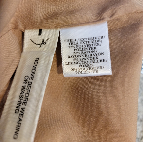 Ann Taylor- Brown-Tan- Skirt- 10P - Picture 4 of 4